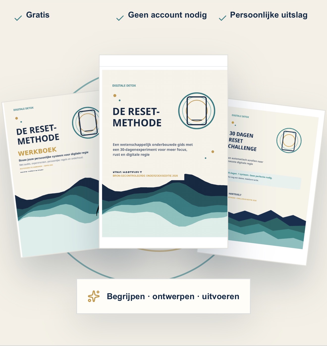 De RESET-methode, het RESET Werkboek en de 30 Dagen RESET Challenge